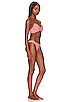 view 3 of 5 Clover Twist Bikini Set in Blush