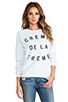 Creme De La Creme Sweatshirt, view 1 of 5, click to view large image.