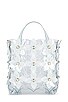 view 2 of 6 Floral Bouquet Small Shopper in Clear