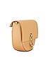 view 3 of 5 Belay Mini Saddle Crossbody in Linen
