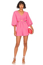Product image of 1. STATE Cutout Short Sleeve Romper. Click to view full details