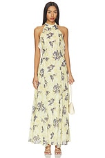 Portia Open Back Maxi Dress - thumbnail 4