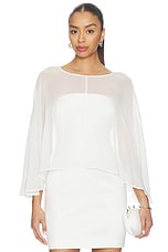 Edwina Chiffon Cape - thumbnail 4