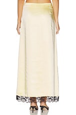 x REVOLVE Rena Satin And Lace Skirt - thumbnail 7