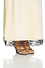 x REVOLVE Rena Satin And Lace Skirt - thumbnail 9