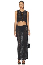 Laurenne Crochet Midaxi Skirt - thumbnail 8