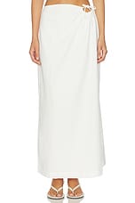 Brody Linen Blend Skirt - thumbnail 4