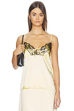 x REVOLVE Rena Satin And Lace Top - thumbnail 4
