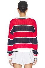 Alexa Rugby Stripe Polo Pullover - thumbnail 6