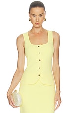 Maria Button Front Corset Top - thumbnail 4