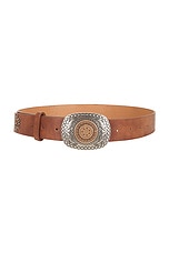 Vintage Inspired Leather Belt - thumbnail 4