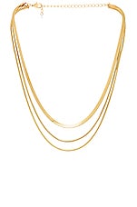 Product image of 8 Other Reasons Layered Herringbone Necklace. Click to view full details