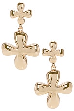 Flower Drop Earring