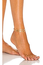 Product image of 8 Other Reasons Lila Anklet. Click to view full details