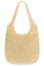 Slouch Raffia Bag