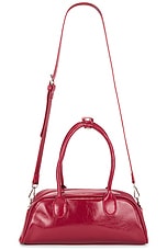 Patent Leather Bowler Bag