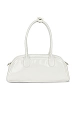 Patent Leather Bowler Bag