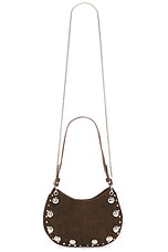Faux Suede Shoulder Bag