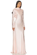 Cowl Back Dress With Bows - thumbnail 6