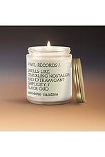 Vinyl Records Glass Jar Candle - thumbnail 5