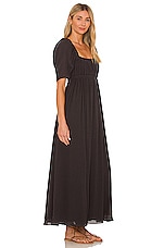 anna nata Emily Dress in Washed Black | REVOLVE