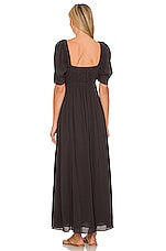 anna nata Emily Dress in Washed Black | REVOLVE