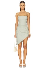 Talon Asymmetrical Mini Dress - thumbnail 4