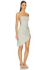Talon Asymmetrical Mini Dress - thumbnail 5