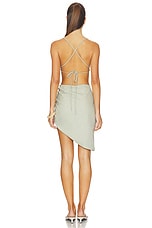 Talon Asymmetrical Mini Dress - thumbnail 7