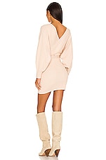 ALL THE WAYS Deena Sweater Dress in Nude | REVOLVE