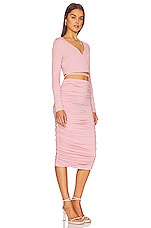 All The Ways Valerie Midi Skirt Set In Nude Pink Revolve