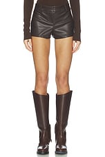 Emery Faux Leather Short - thumbnail 4