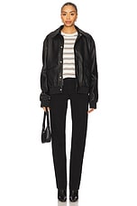 Tessa Faux Leather Jacket - thumbnail 8