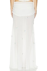Oriana Maxi Skirt With Embroidery - thumbnail 7