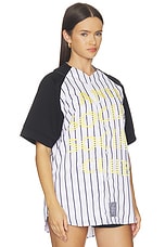 Pinstriped Baseball Jersey - thumbnail 6
