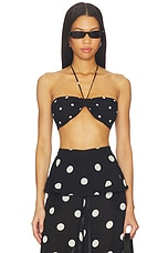 Polka Dot Bandeau Top - thumbnail 4