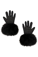 The Leather Faux Fur Glove - thumbnail 5