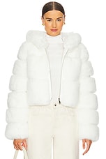 The Lina Faux Fur Jacket - thumbnail 4
