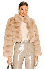 Faux Fox Fur Jacket - thumbnail 9