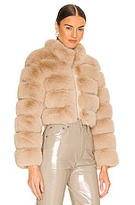 Faux Fox Fur Jacket - thumbnail 10