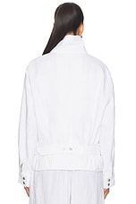 Linen Bomber Jacket - thumbnail 8