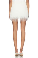 Polyester Fringe Mini Skirt - thumbnail 6
