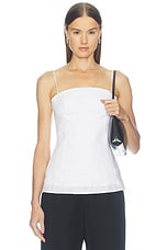 x REVOLVE Linen Strap Top - thumbnail 10