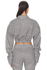 x REVOLVE Linen Shirt Tie Top - thumbnail 5