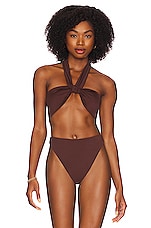 Product image of AEXAE Wrap Tie Bikini Top. Click to view full details