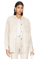 Product image of AFRM Bruno Shacket. Click to view full details