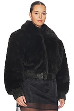 Adelaide Faux Fur Bomber Jacket - thumbnail 7
