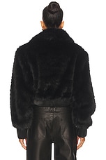 Adelaide Faux Fur Bomber Jacket - thumbnail 8
