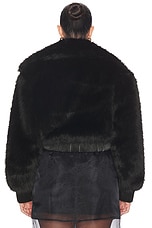 Adelaide Faux Fur Bomber Jacket - thumbnail 9