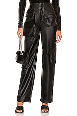 Sigmund Faux Leather Pant